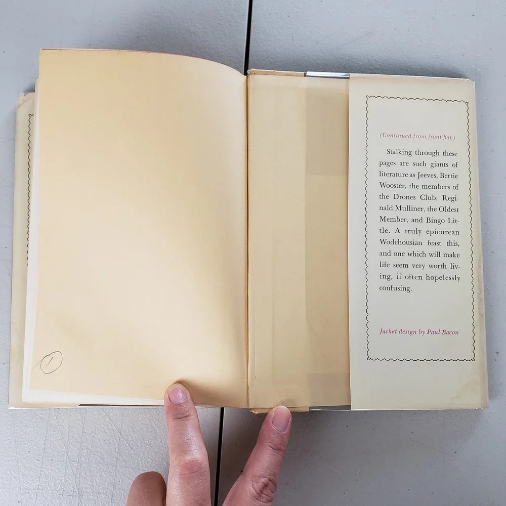 A Few Quick Ones P.G. Wodehouse 1959 First Printing Hardcover Dust Jacket Bacon